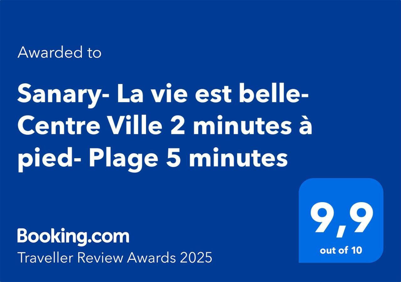 Sanary- La Vie Est Belle- Centre 2 Minutes A Pied- 5 Minutes * Sanary-sur-Mer